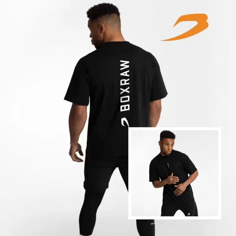 الملاكمة الأمريكية قصيرة الأكمام الفارسي راؤول جديد الملاكمة دعوى البريطانية فضفاضة القتال الاتجاه العلامة التجارية 2025 الصيف الرجال النساء تي شيرت