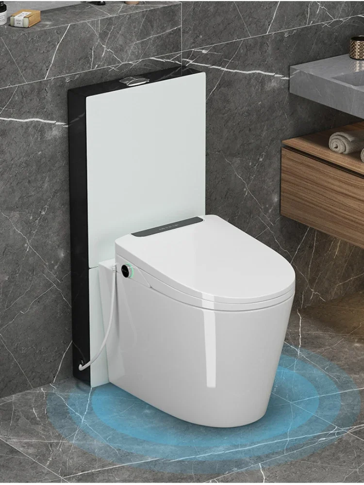 Wall drainage intelligent toilet split floor toilet, high-end creative siphon type