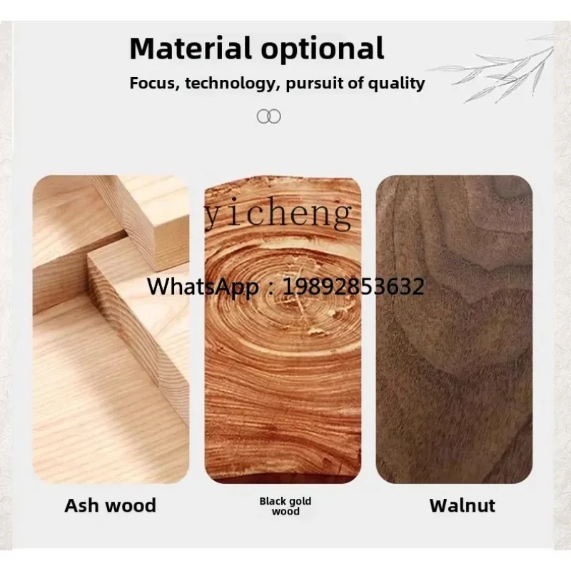 

H3-20 Buddhist shrine Solid wood New Chinese vertical cabinet Guanyin Buddhist statue Household ash wood shrine