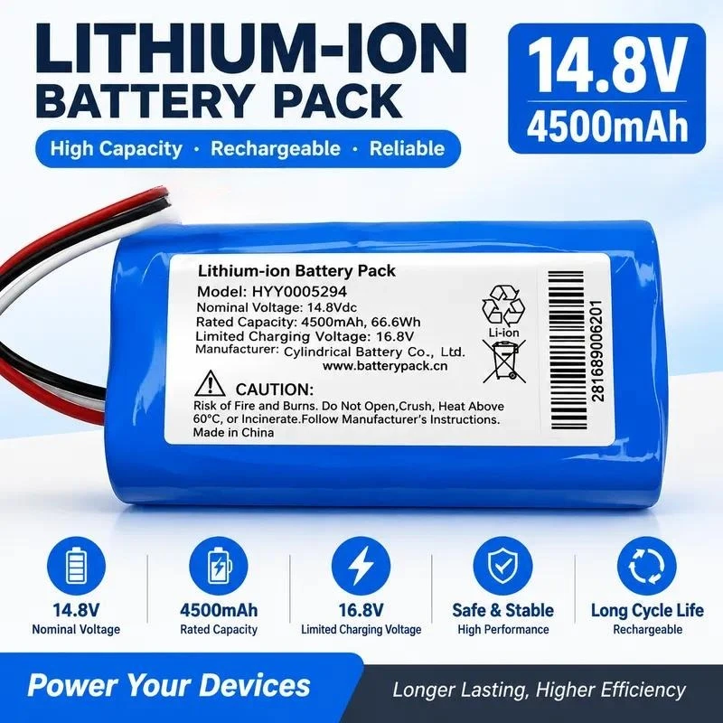 Model HYY0005294 Battery for See You Or Scatter Wanderer D6 14.8V 4500mAh 66.6Wh Replacement Power Supply