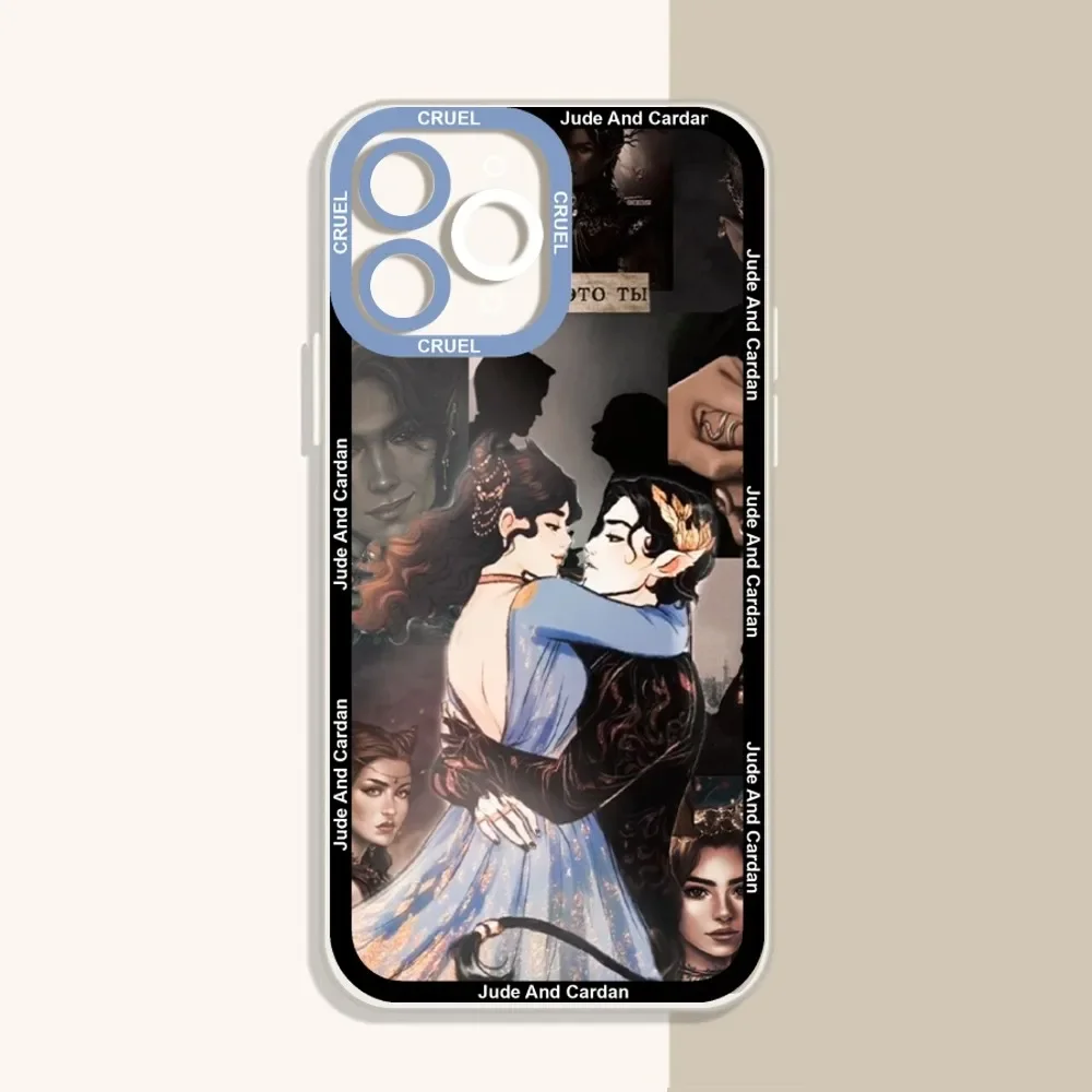 The Cruel Prince Jude And Cardan Phone Case For IPhone 12 11 13 14 15 Pro Max XR XS Max X SE2020 7 8 Plus Case