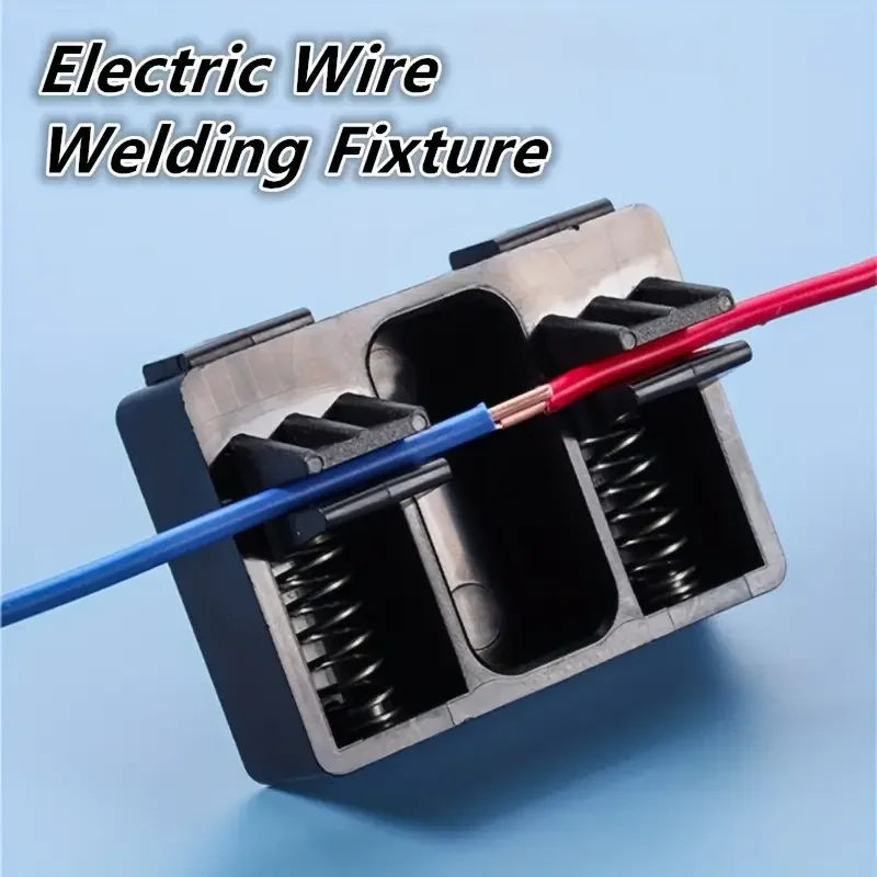 Portable Welding Fixture Kit - Multi-Functional Electrode Holder, Helping Hands Tool with Quick Release Clips for Wire Fixing &