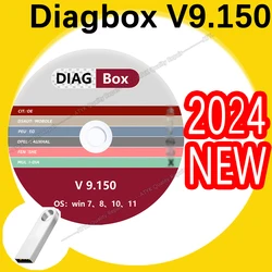 Diagbox V9.150 for PP2000 With crack Diagnose obd2 scanner Repair tools diagnostic pour voiture diagbox v9.150 software cars vci