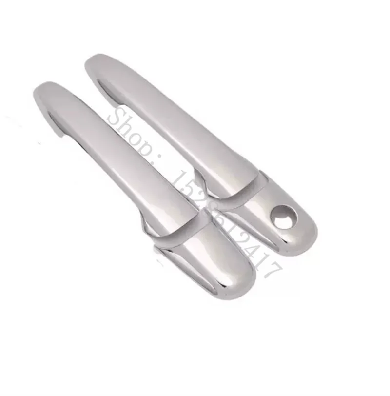 For Mazda RX8 RX-8 2003 2004-2012 Chrome Side Door Handle Cover Catch Trim Overlay Molding Garnish car-styling
