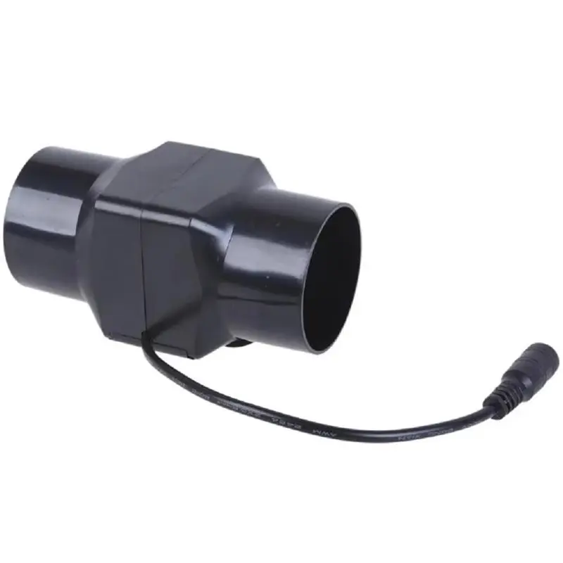 

【EFFICIENT 】Duct Fan 12V 6W Powerful Inline Extractor Blower 50Mm Indoor Air Exhaust Booster For Workshop, Basement Tent
