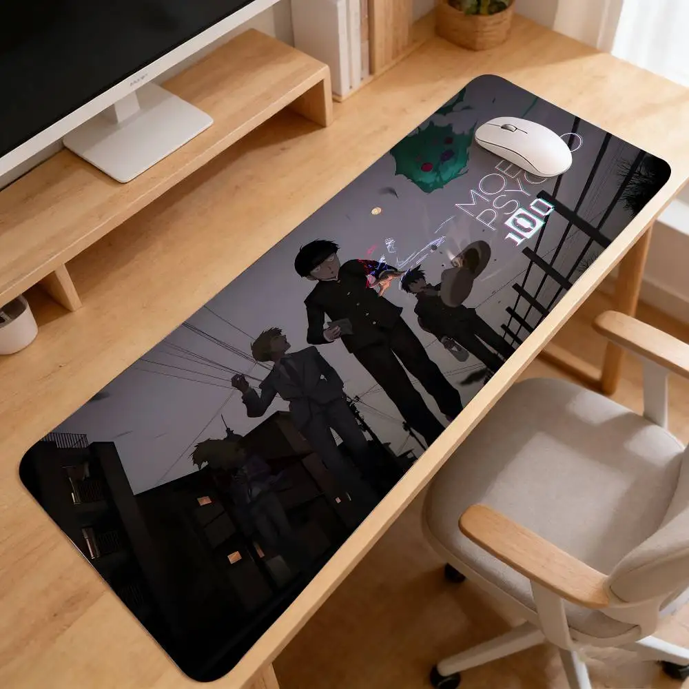 M-Mob P-Psycho 100 II Mouse Pad Gaming Deskmat Sakura Mousepad Anime Office Carpet Gamer Keyboard Computer Desks 4