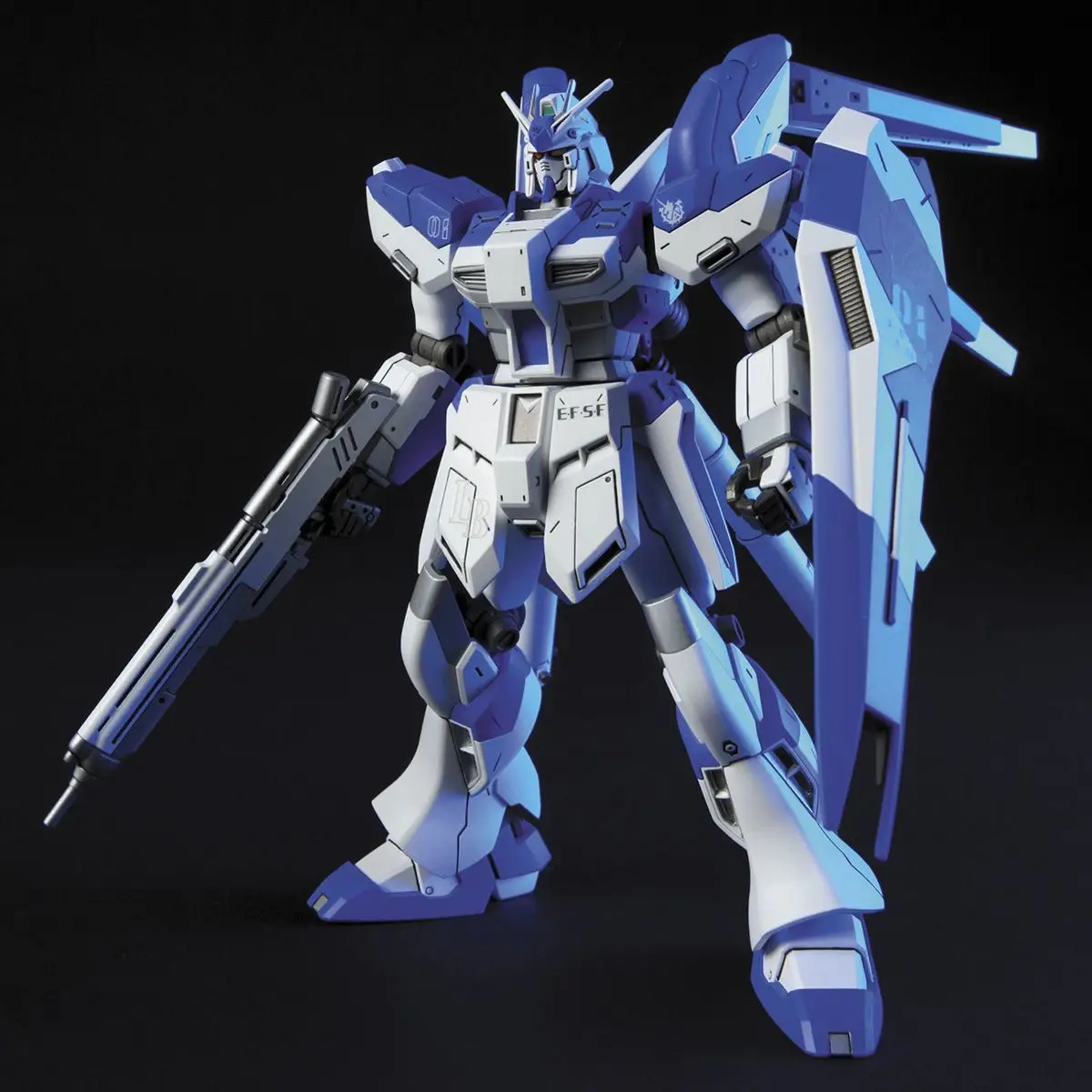 بانداي Hguc 095 1/144 Char's الهجوم المضاد Rx-93-V2 Hi-V Guncannon أطقم منمذجة، هدية رائعة لشخصية محارب Mecha، لعبة تعليمية
