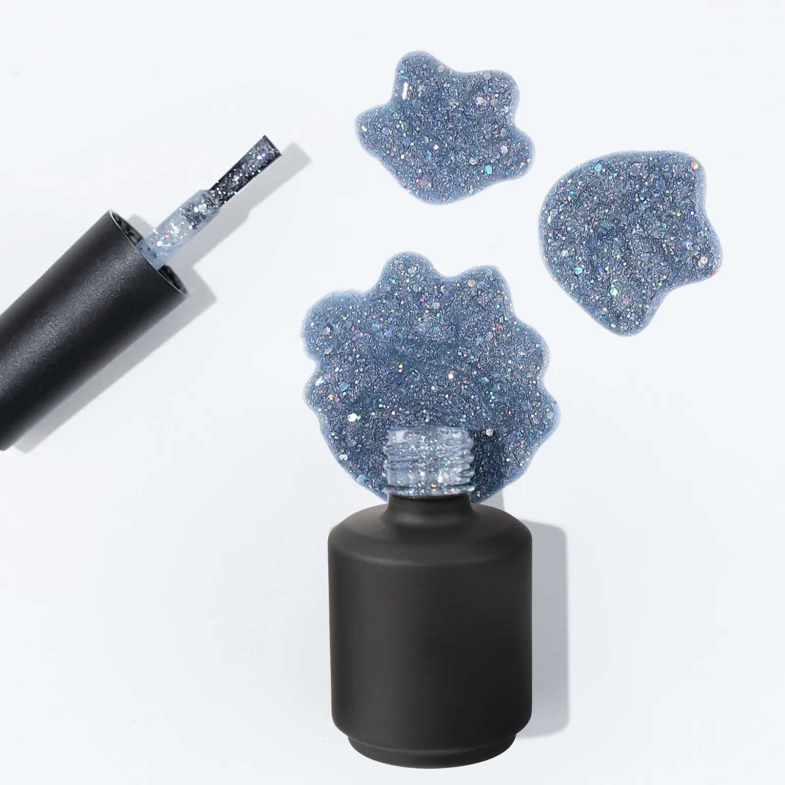 

Набор стеклянных пустых флаконов для лака для ногтей, многоразовые герметичные контейнеры для хранения гель-лака для самостоятельного маникюра и профессионального использования в салонах