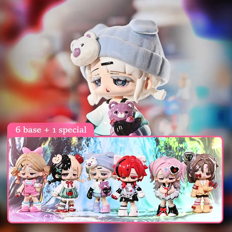 Missy Sweet Funeral Lolicon Series Mysterious Blind Box Static Figures Doll Cute Girl Model Toys Room Table Decor Ornament Gifts