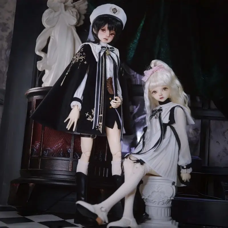 bjd-クォーターボール-ベビードレス-ビッグ-フォー-プー-4-サイズ-マジシャン-クローク-スカート-インテリア-ショートパンツ-ソックス-帽子-5-点セット