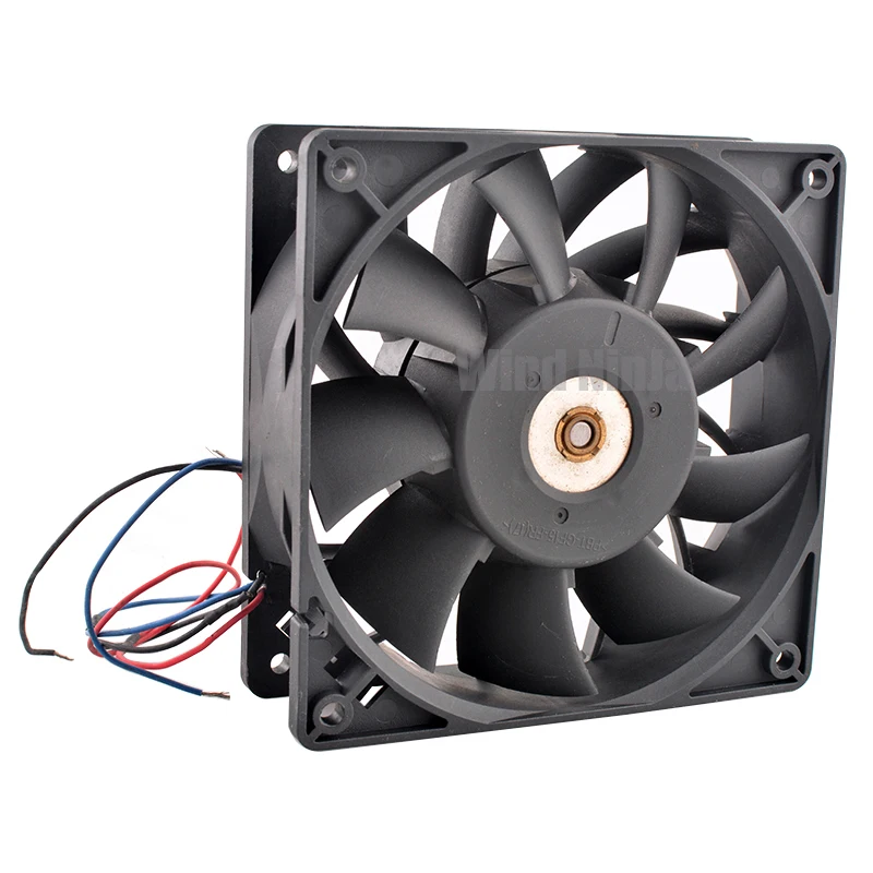 Ventilateur de refroidissement FFB1224EHE, 12cm, 120mm, 120x120x38mm, DC 24V, 1,50 A, 3 lignes, double roulement à billes, pour serveur de convertisseur mort