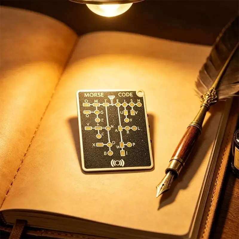 Compactly Morse Code Card Morse Code KartePro Circuit Board Easy To Learn Telegraphs Tree For Wireless Communication