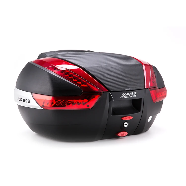 Wholesale motorcycle trunk/motorcycle luggage box/plastic storage trunk case