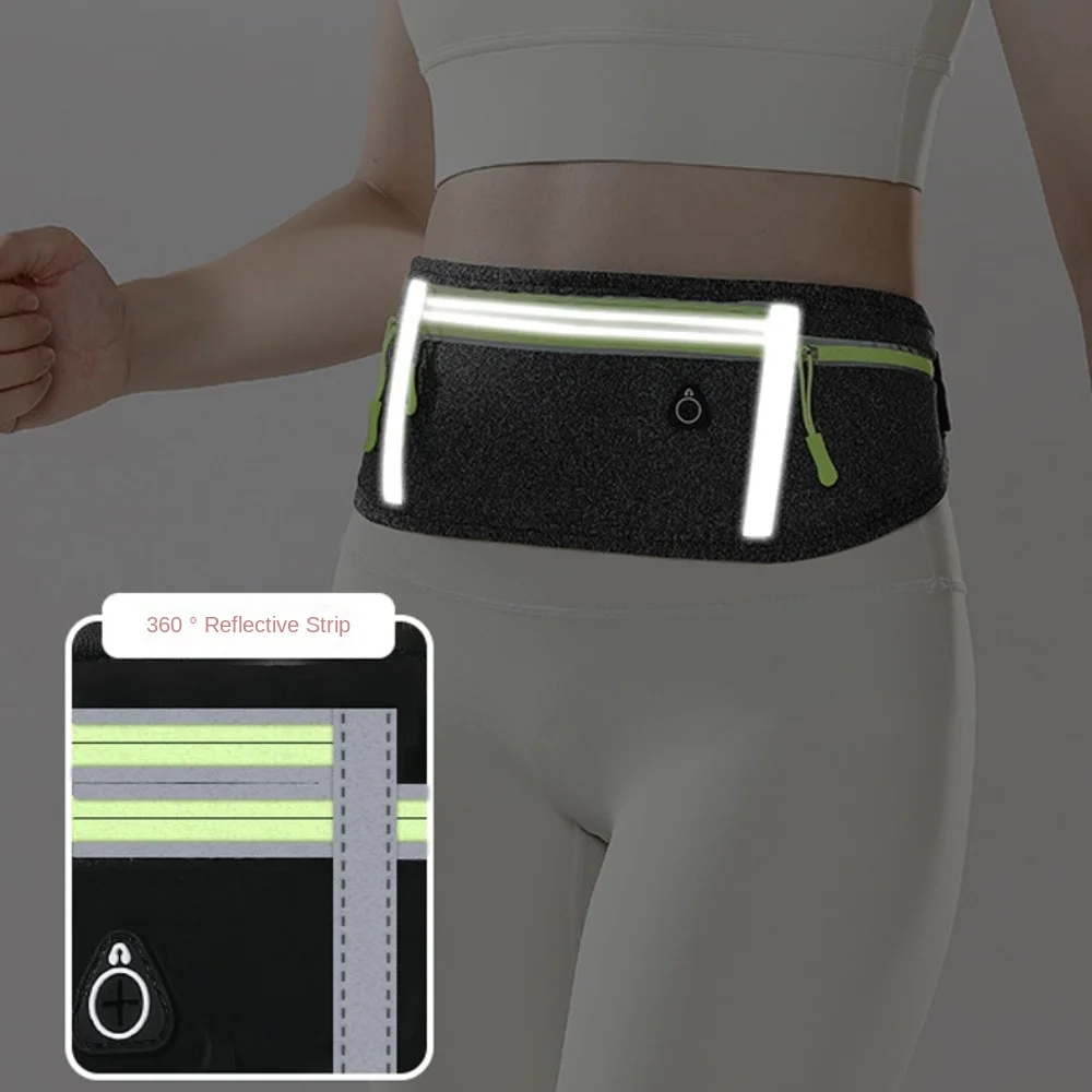 

With Bottle Bag Running Waist Bags Lightweight Waterproof Marathon Running Bag Case Multi-function Sports Phone Bag Men Women