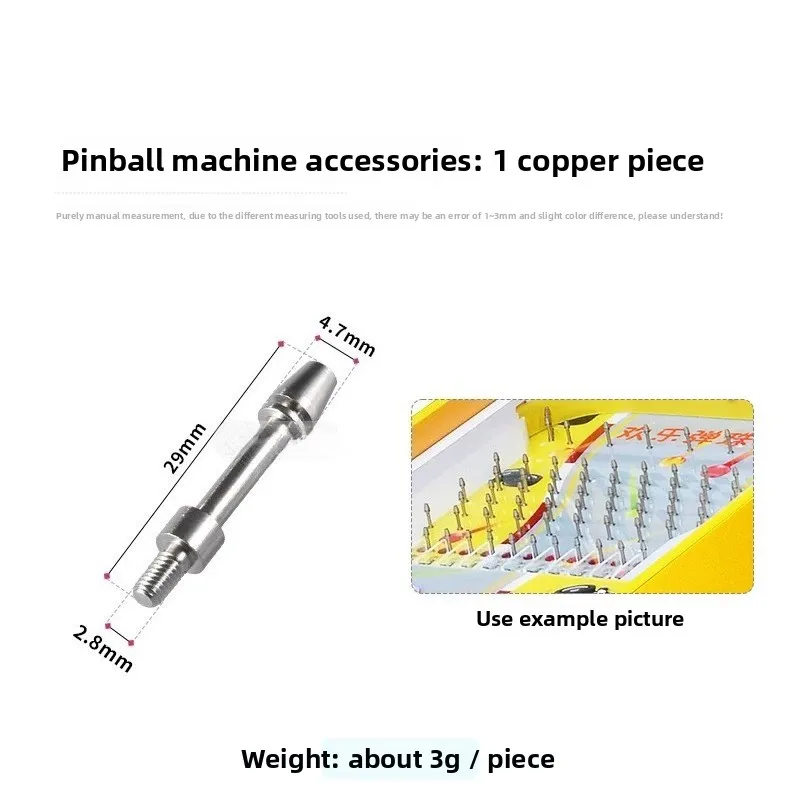 Arcade Pinball Machine Parts Steel Nails Button Motherboard Kit Acrylic Rod Ceramic Motor