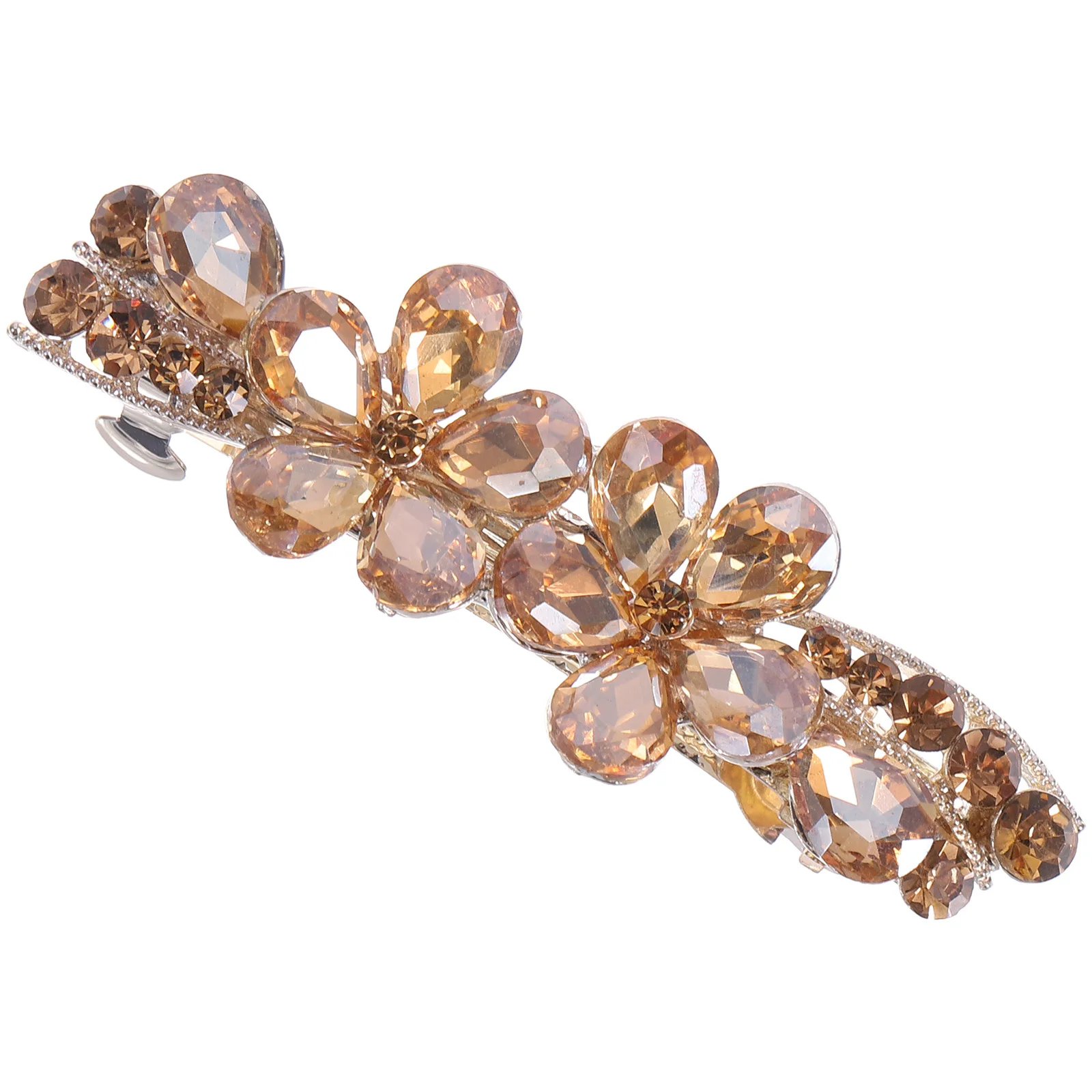 

Rhinestones Hair Clip Barrette Vibrant Color Fashion Hair Accessories for Women Wedding Prom Party