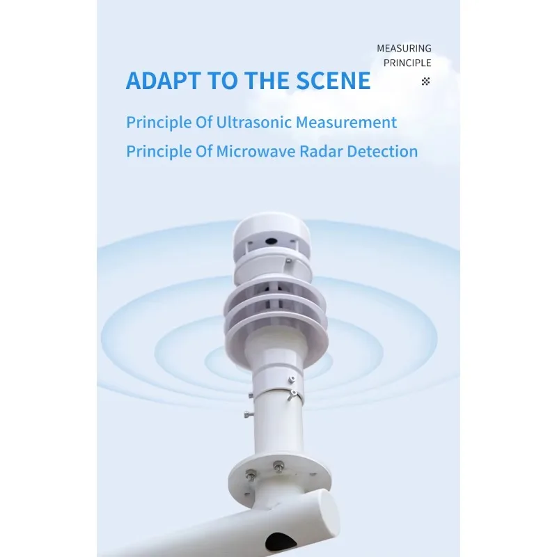Ambient air monitoring stations, meteorological monitoring, weather stations, ultrasonic sensors