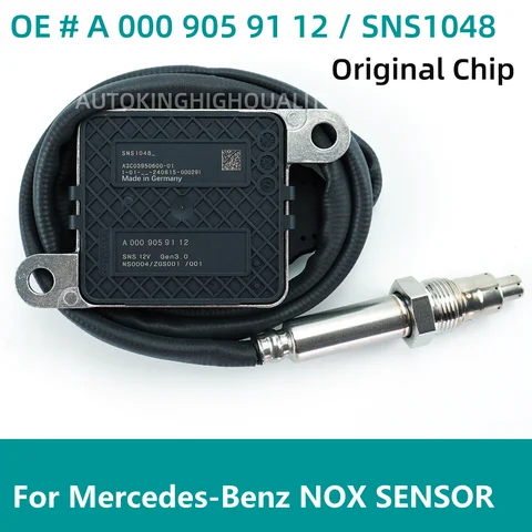 메르세데스-벤츠 W907 W910 A238 C238 C257 E200 E220 E300 W213 S213 스프린터 2500 3500 용 NGK 프로브 Nox 센서용 새 A0009059112