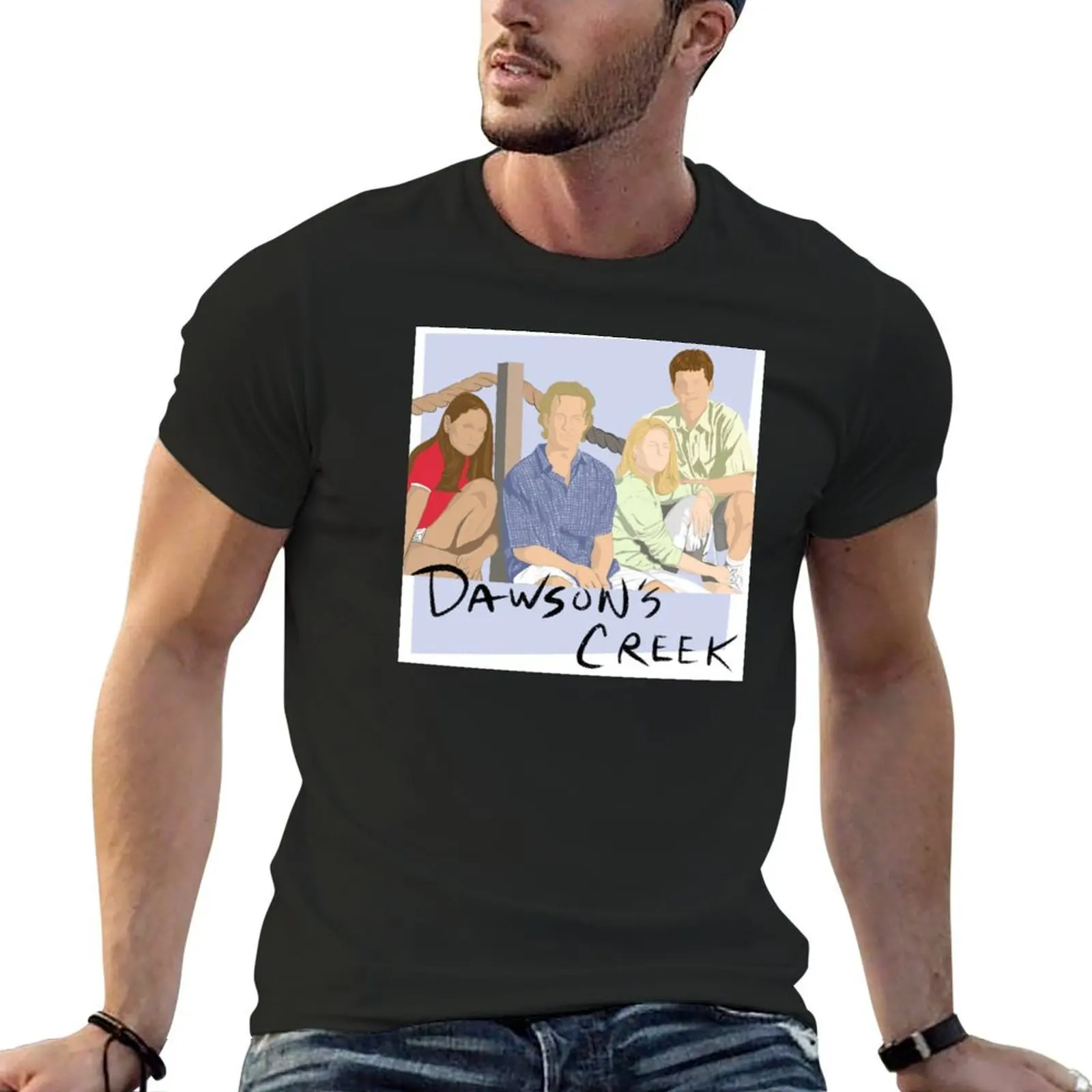 

Dawson's Creek T-Shirt oversized graphic tee baggy shirts customs aesthetic clothes funny t shirts for men