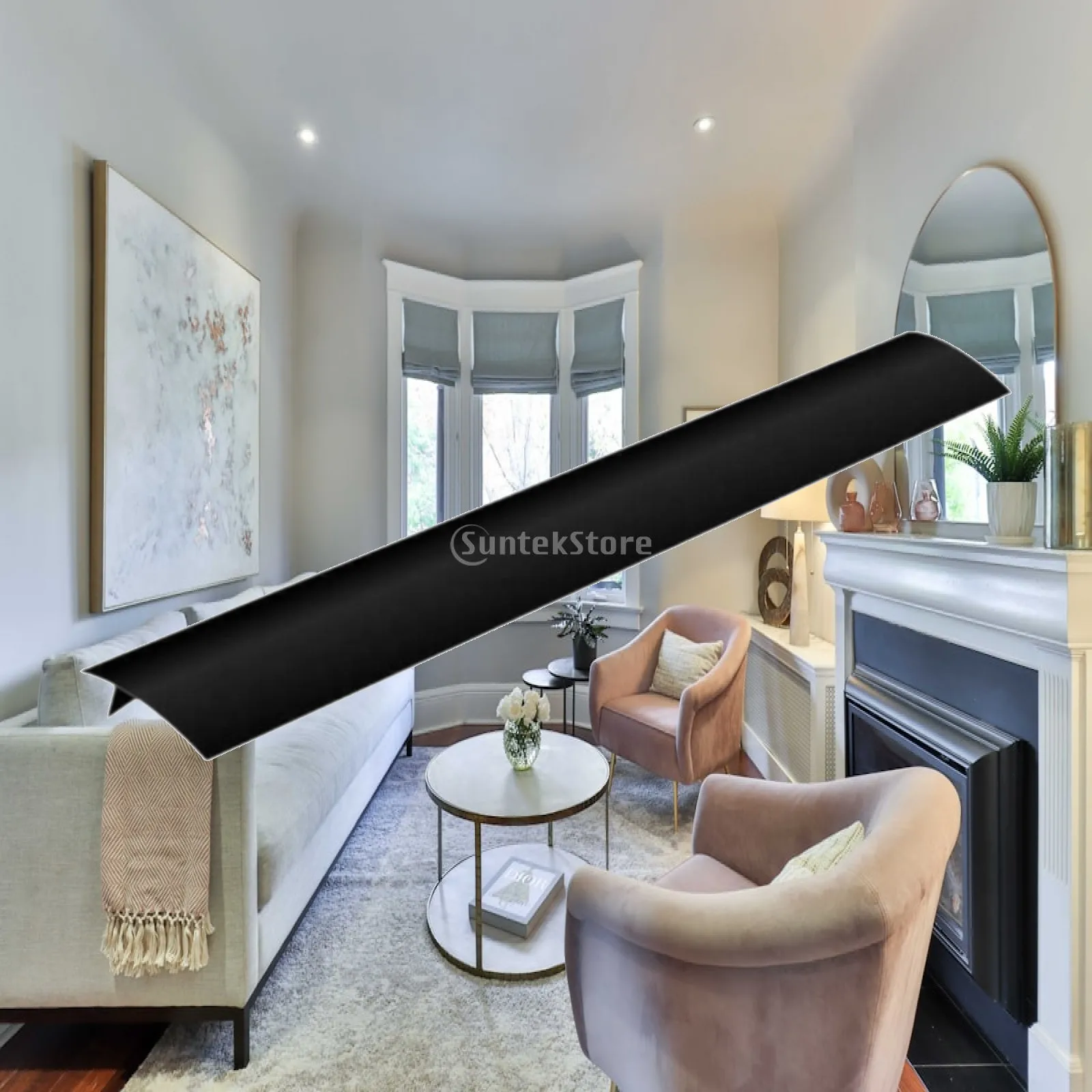 Silicone Stove Side Gap Filler Easy to Clean Flexible Seal for Kitchen Counters Durable Heat Resistant