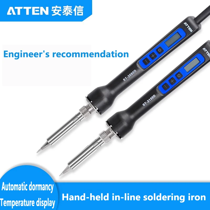 

ATTEN ST-2065D Electric Soldering Iron LED Digital Display Automatic Sleep Shutdown Temperature Adjustable