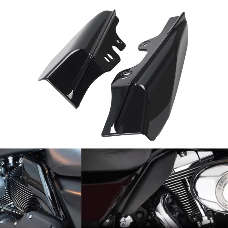XA6H Motorcycle Middle Frame Air Deflector ABS Heat Barrier Panel For 2001 To 2008 Model Years Motorcycles Accessories