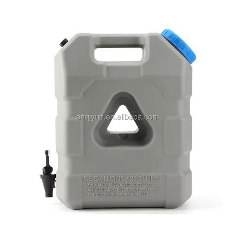 

Intelligent Library Food Grade PE Water Storage Bucket 21L Camping Water Tank With Faucet For RV Off-road Pickup