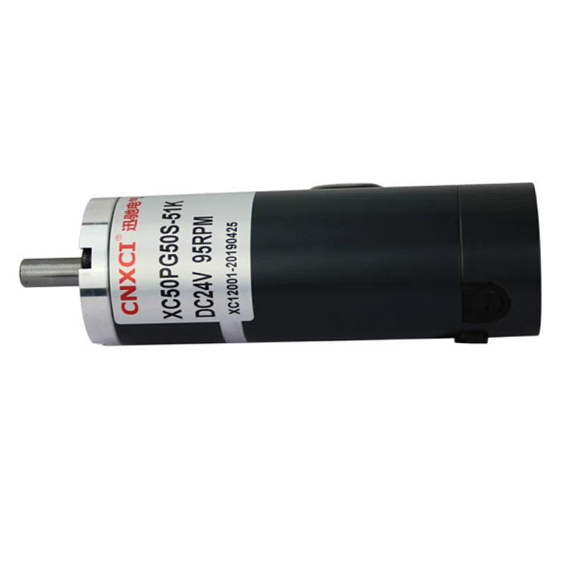 Imagem -05 - Redutor Planetário Engrenagem dc Motor 50 mm 50pg50s Diâmetro do Eixo 10 mm Ímã Permanente dc 12v 24v High Torque Power Baixa Velocidade 70w
