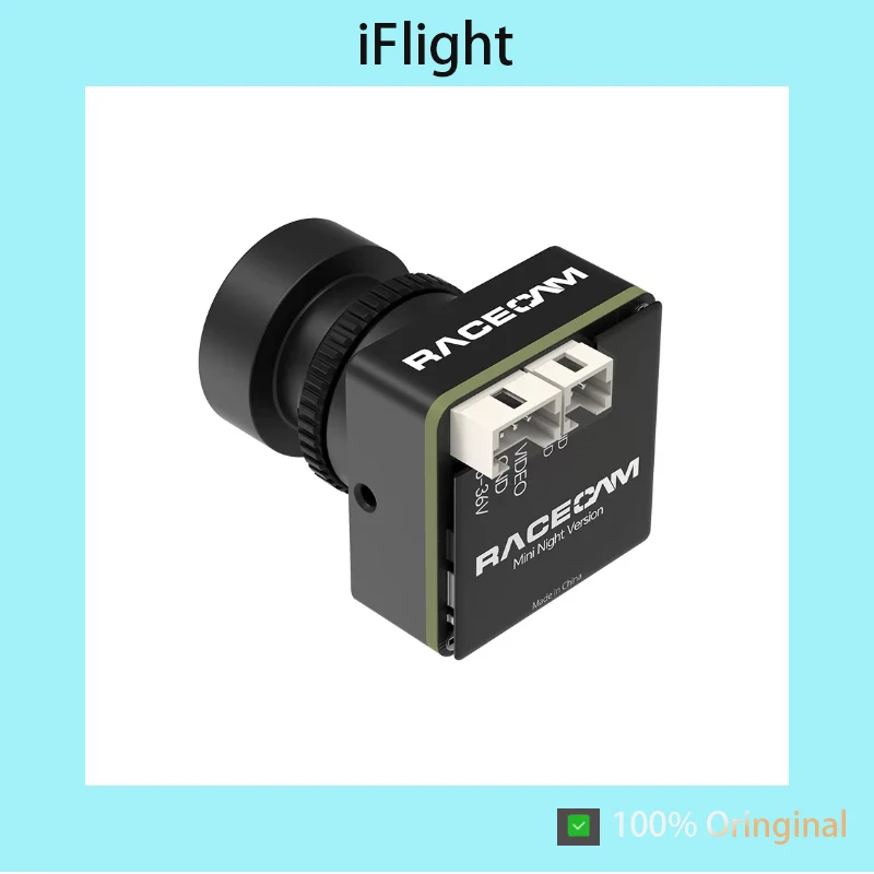 iFlight RaceCam R1 Analog FPV Camera, 1800TVL, Super WDR Wide Dynamic Range Mini Camera for FPV Racing Drone