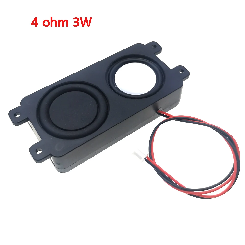 Audio Portable Speakers LED TV Speaker 4 ohm 3w 4 ohm 6w Double Diaphragm Bass Computer Speaker DIY For Home Theater