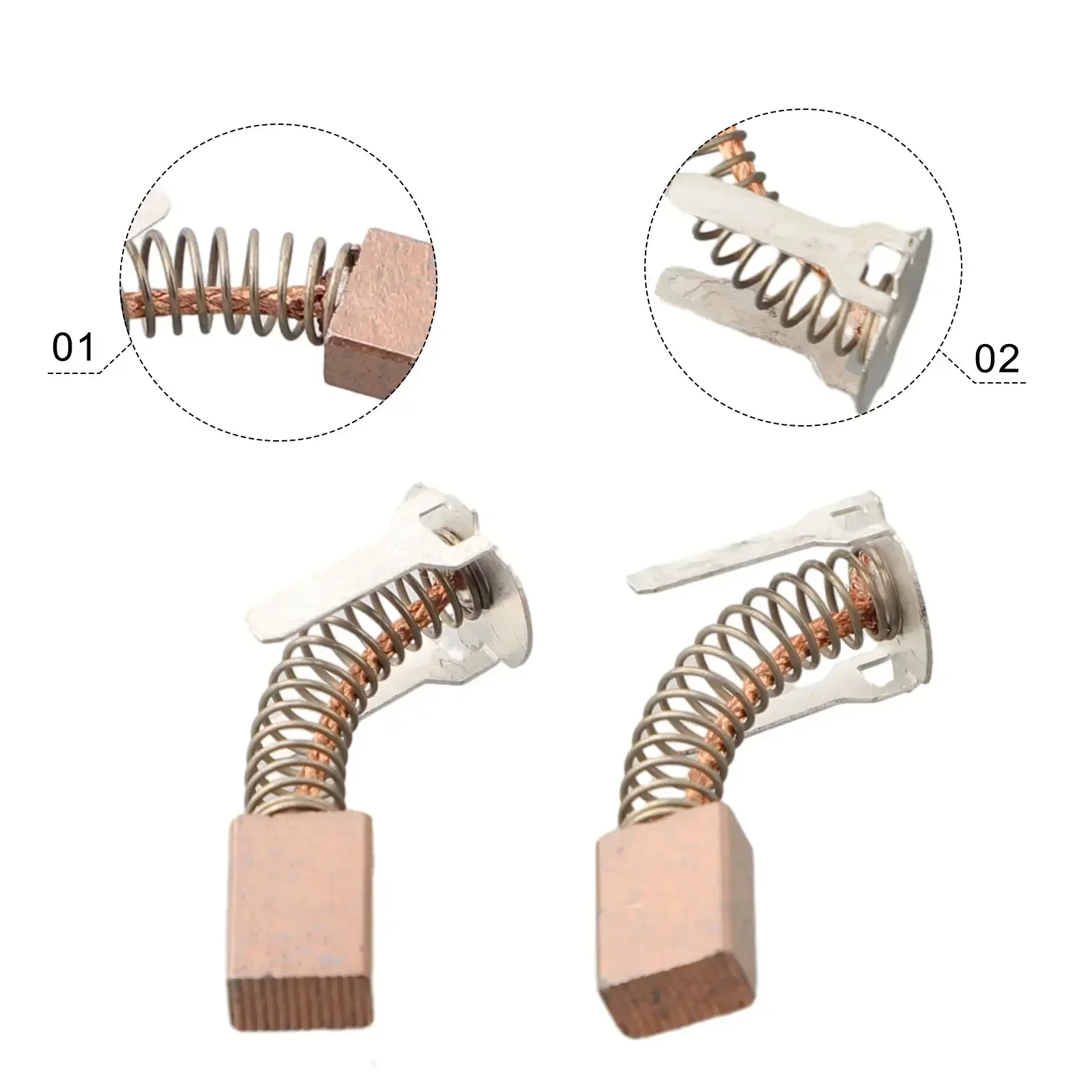 Carbon Brushes For Bosch GSR 140-Li/ 180-Li GSB180-Li GSB140-Li Impact Drill Screwdrivers 1607000CZ1 Accessory