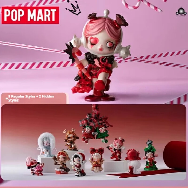 

Подлинная POPMART SKULLPANDA Image Of Reality Series слепая коробка креативный декор аниме фигурка Kawaii Mystery Box милые подарки-сюрпризы