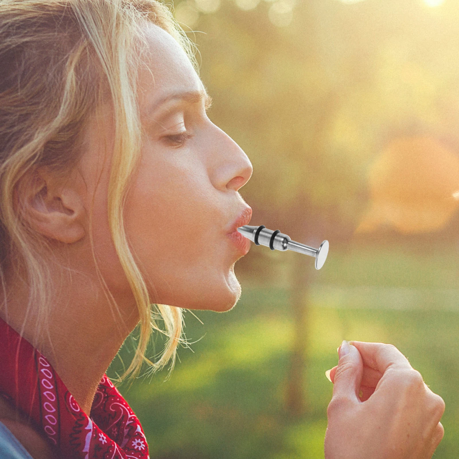 

Mouthpiece Practice Device Mouthpieces Trumpet Instrument Handheld Stainless Steel Trombone for Standard Training