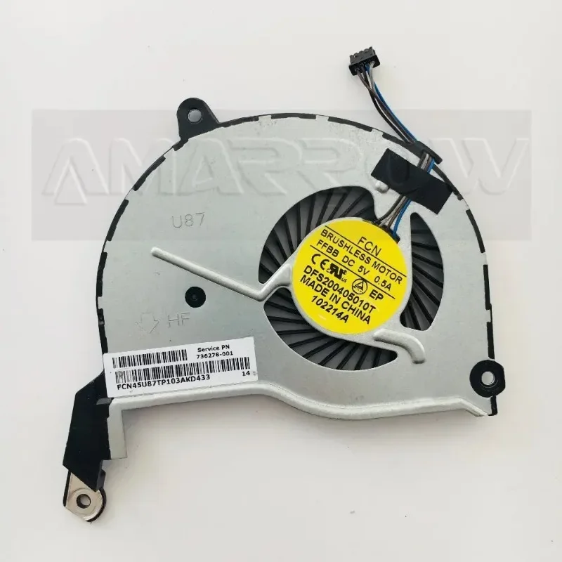 

Новый оригинальный вентилятор для процессора HP PAVILION 15 15-N 15-N107AX 15-n210AX 15-n210ez 14-N 15-F 17-N 736278 -001