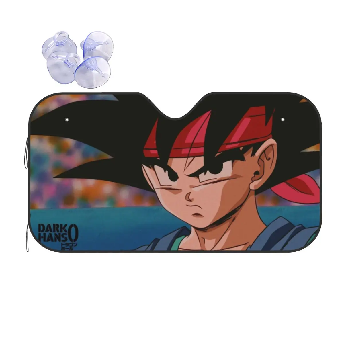 ドラゴンボール Z ドラゴンボール アニメ サンシェード フロントガラス 折りたたみ式 車用フロントウィンドウバイザー 車窓フロントガラスカバー 車カバー
