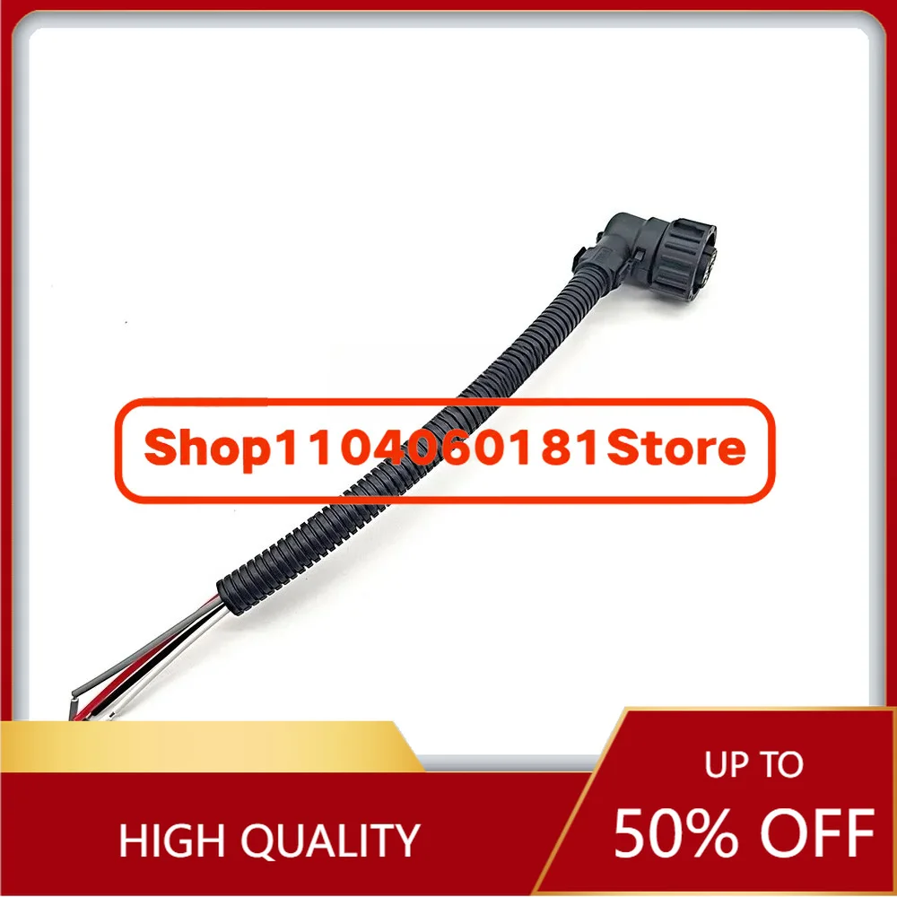 Excavator Parts Temperature Gearbox Pressure Switch Odometer Sensor Connector Tail Light Harness Plug, 4-wire