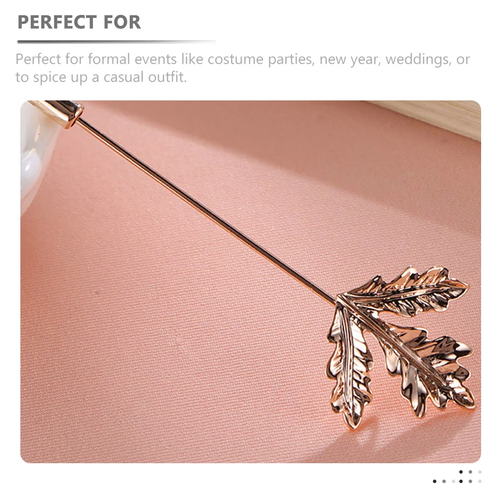 

6Pcs Vintage Male Collar Pin Shirt Lapel Pin Brooch Stick Suit Accessories for Men Formal Events Collar Bar Brooch Sticks