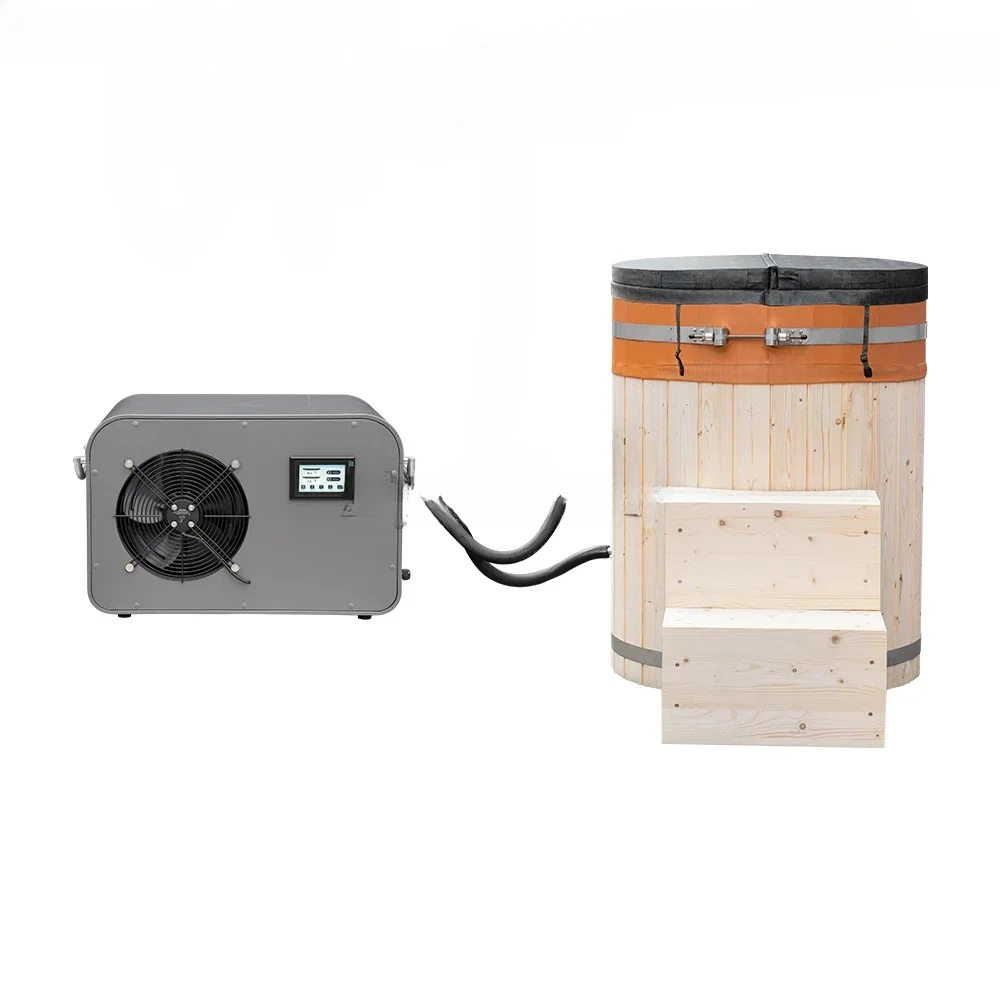 Hot sales Round Portable Ice Bath Chiller And Tub SET