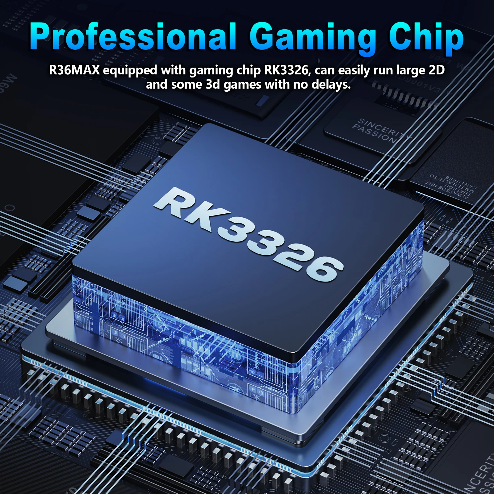 Open Source R36MAX Portable Video Game Player Console 18000+ Games Retro Handheld Game Console 4.0 Inch IPS Screen Linux System