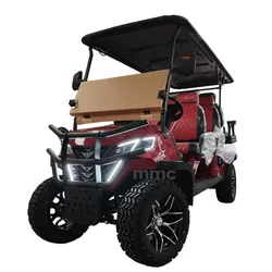 CE Approved 2/4/6 Seats Golf Carts 72V Lithium Battery 4 Wheels 4 Seater Electric Golf Buggy Utility Vehicle ATV UTV for Adults