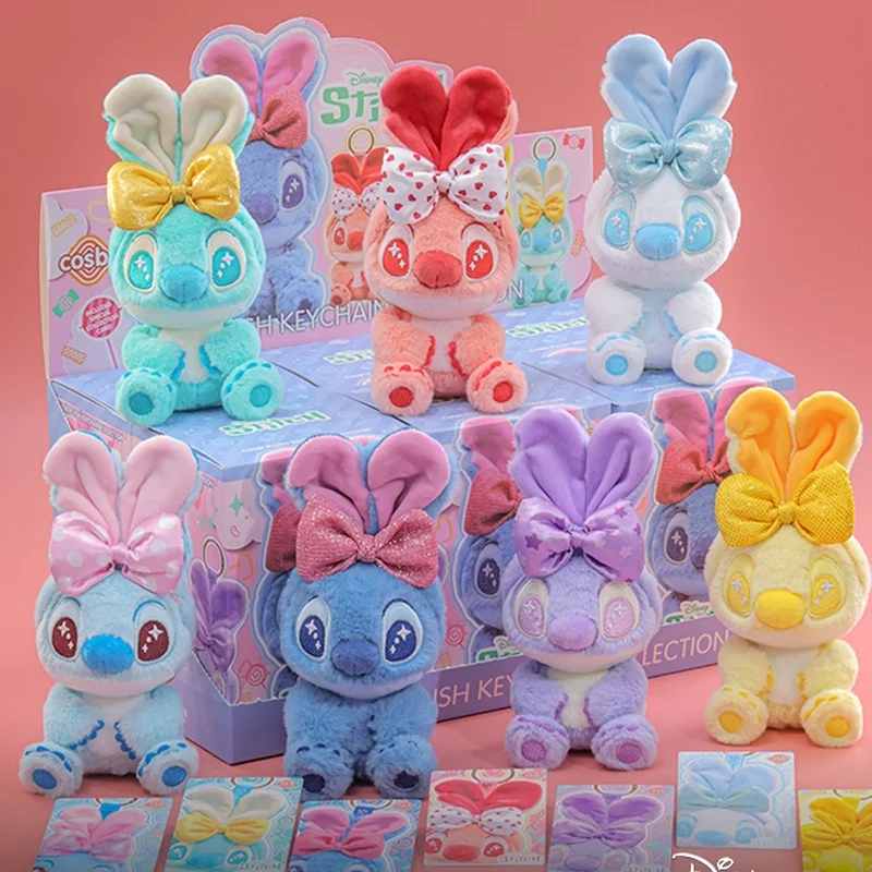 

Disney Stitch Candy Stitch Series Blind Box Anime Figure Stitch Backpack Pendant Keychain Collectible Customized Birthday Gifts