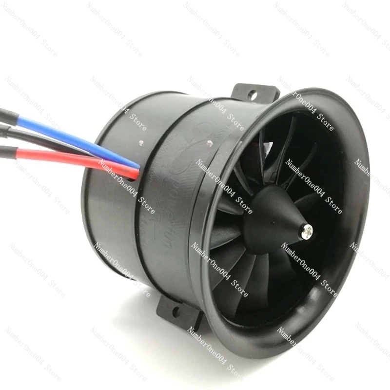 

70mm 12-Blade Ducted Fan EDF Unit with 4S 3400KV Brushless Motor - for RC Airplanes
