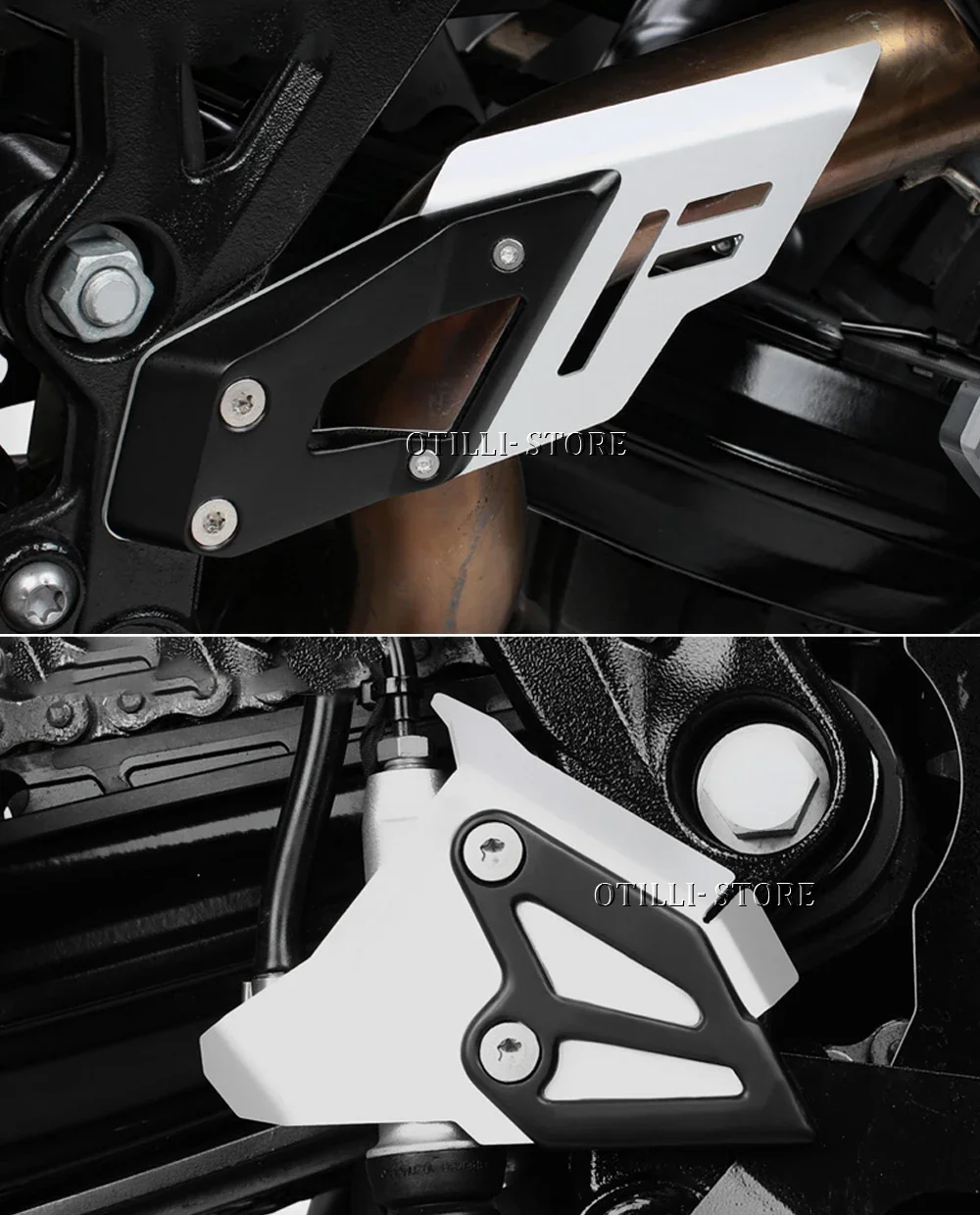 New For BMW F650GS F700GS F800GS F800GS Adventure Left Right Heel Guard Foot Peg Bracket Rear Set ADV Motorcycle Accessories