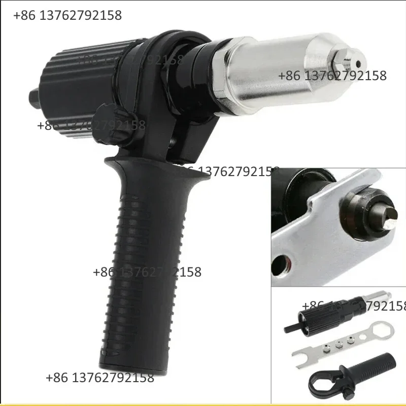 Electric Rivet Nut  Drill Adapter Cordless Riveting Tool Core Pull Accessories Insert Nut Professional Rivnut Machine
