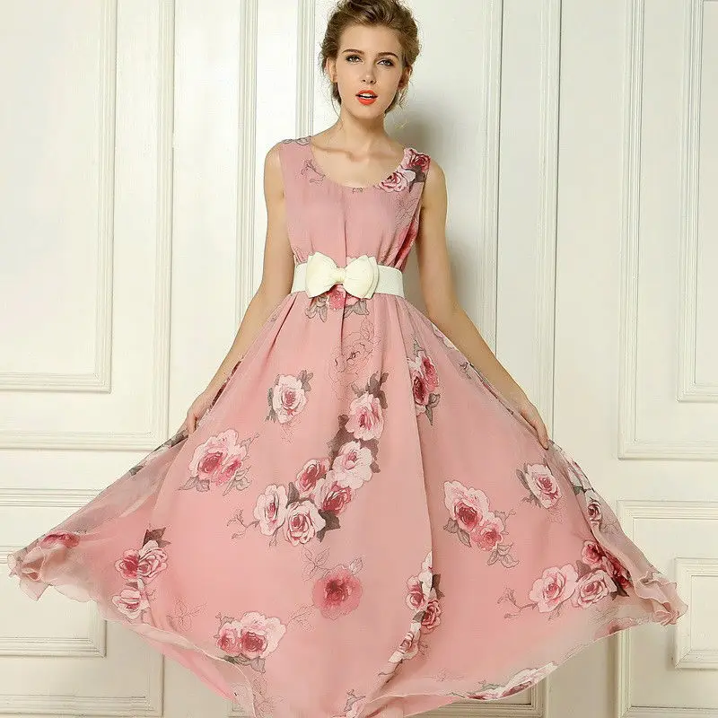 Женский эластичный широкий эластичный ремень с пряжкой-бантом