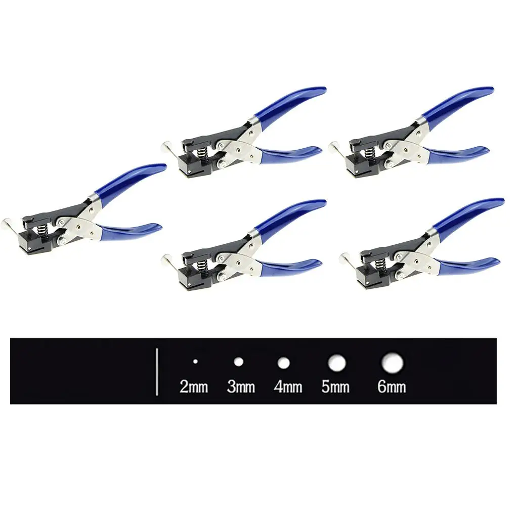 Single Round Hole Hand Paper Punch Paper Crafts Tickets Hole Puncher