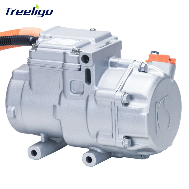 

China Manufactory 12v 24v 48v Universal Electric Car Ac Compressor Air Conditioning Scroll R134a R1234yf Aircon Compressor