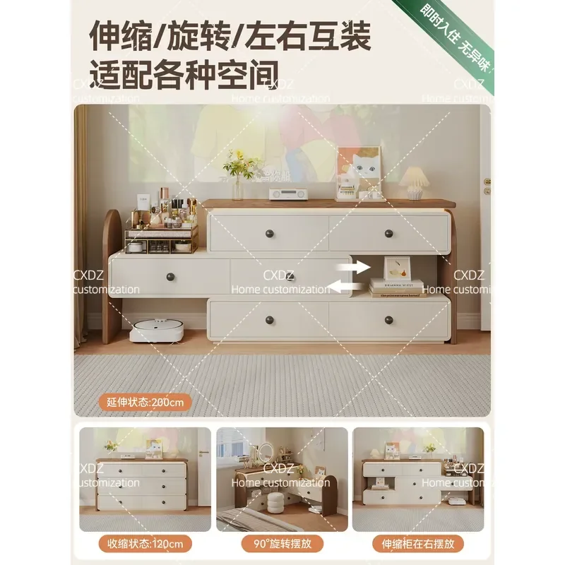 Modern Bucket Style Bedside Table Niche Design Artistic Nightstand for Bedroom 2026 Trending Home Furniture Storage Cabinet