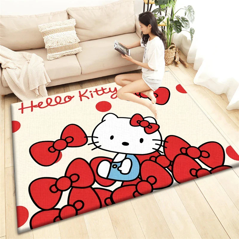 Hello Kitty Carpet, Living room Bedroom floor mat Kitchen mat Bedroom Mat,bedroom decor birthday gift Yoga mat ,bedroom ,rug