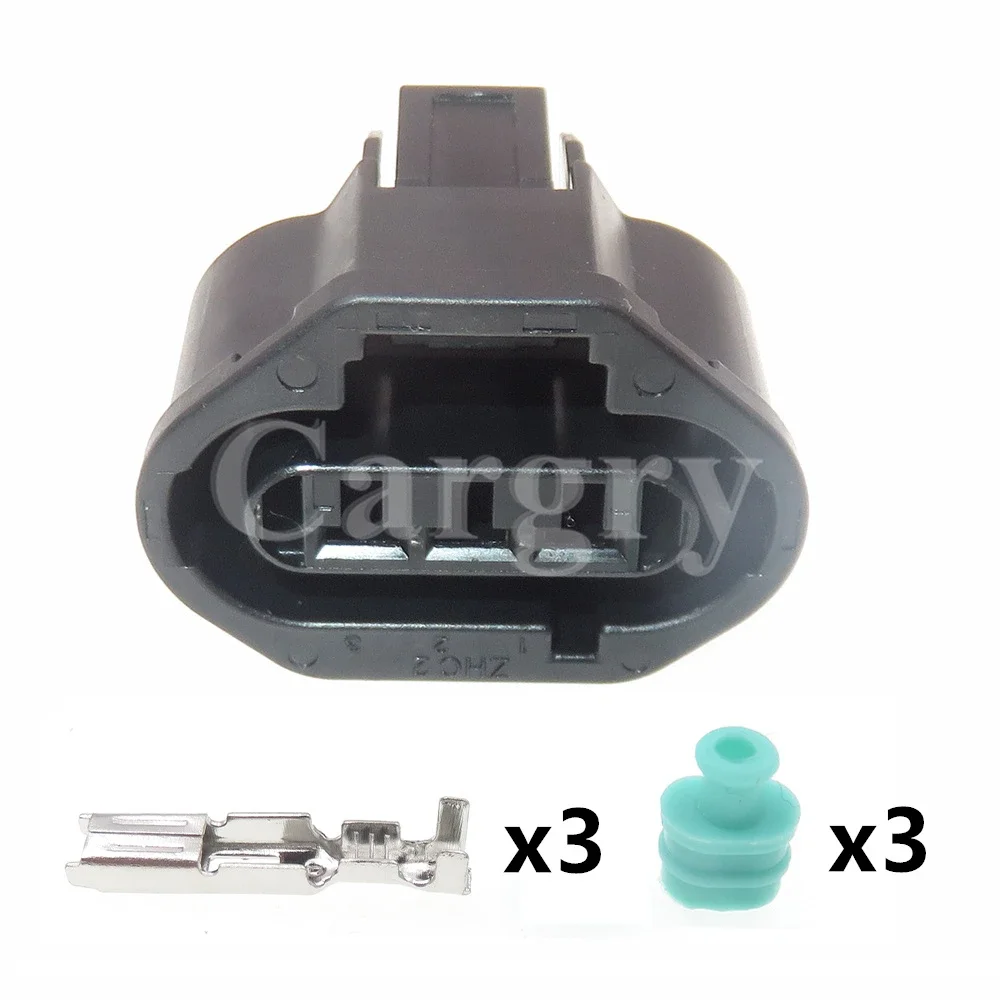 1 Set 3P 7283-1334-30 Car Wiring Terminal Socket Automobile Modification Plug AC Assembly Auto Waterproof Connectors